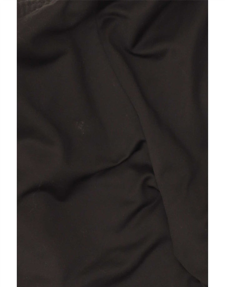 Adidas Womens Tracksuit Trousers UK 14 Medium Black Colourblock Polyester