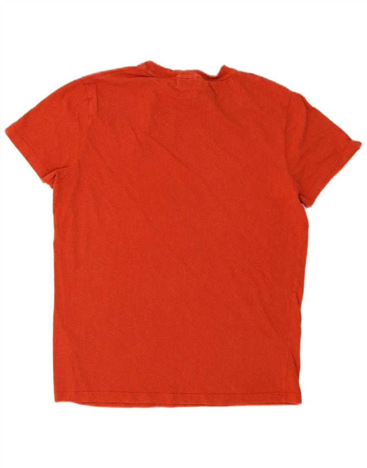 Superdry Mens T-Shirt Top Large Red Cotton