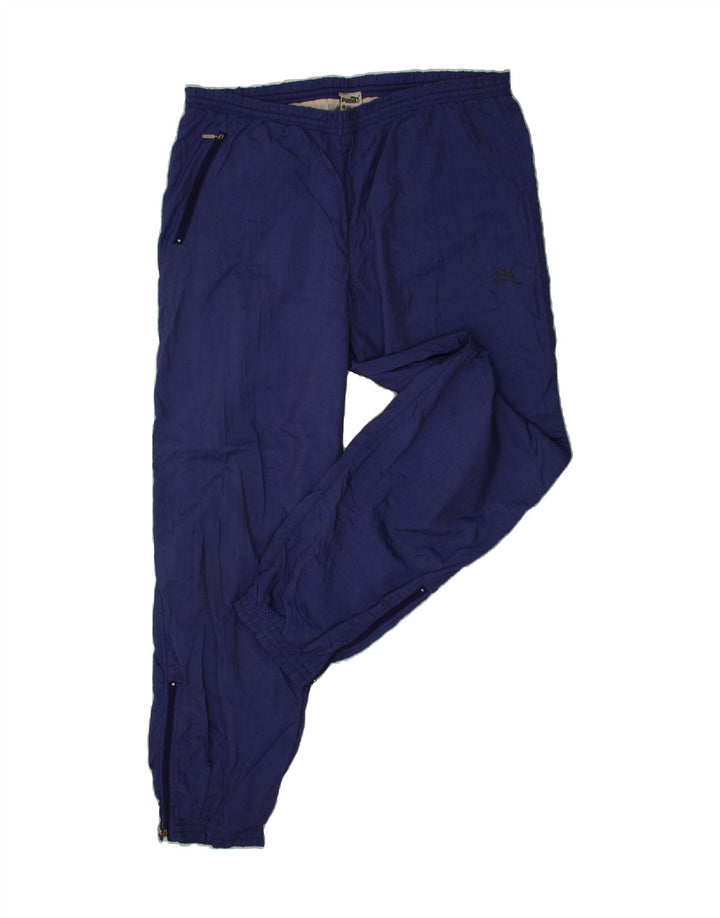 PUMA Mens Tracksuit Trousers Joggers XL Blue Polyamide Vintage Puma and Second-Hand Puma from Messina Hembry 