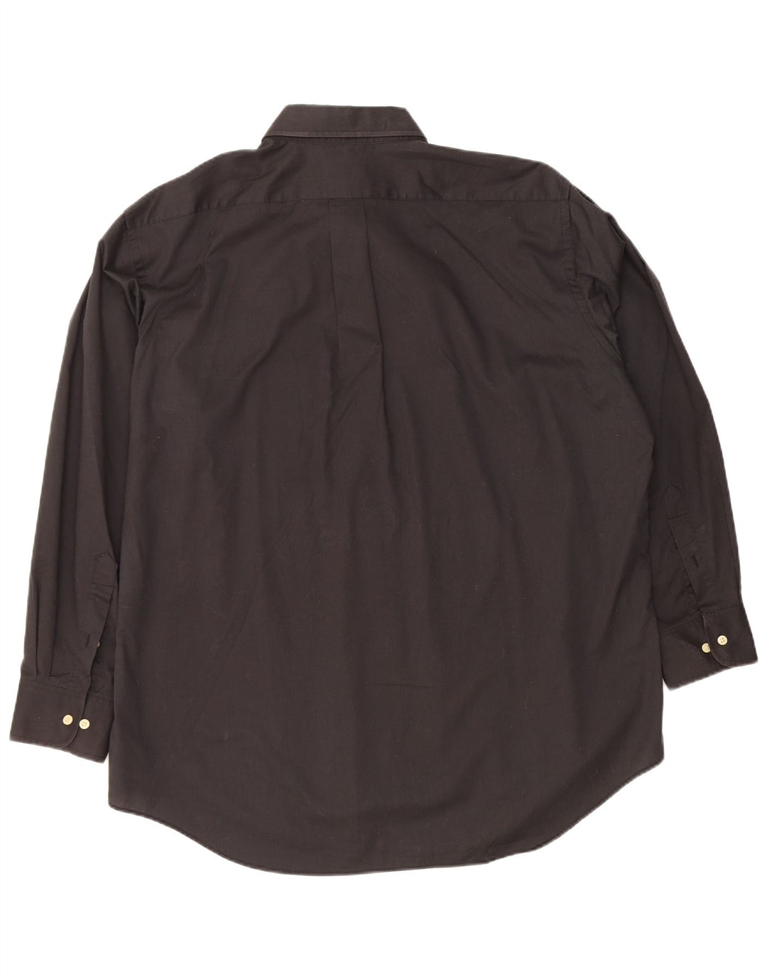 Chaps Mens Shirt Size 17 1/2 XL Black Cotton