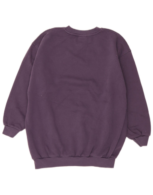 Nike Mädchen-Sweatshirt mit Grafik, 12–13 Jahre, Größe L, Lila, Baumwolle