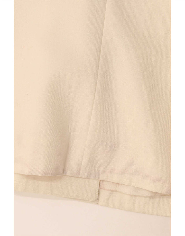 ALLUMETTE AC. Sacou blazer pentru femei la dublu piept Paris UK 12 Bej mediu