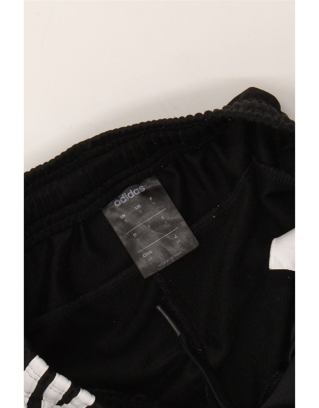 Adidas Træningsdragtsbukser til kvinder UK 10 Small Black Polyester