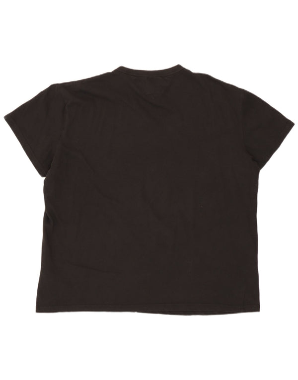 Tommy Hilfiger Camiseta para Mujer Top UK 18 XL Algodón Negro