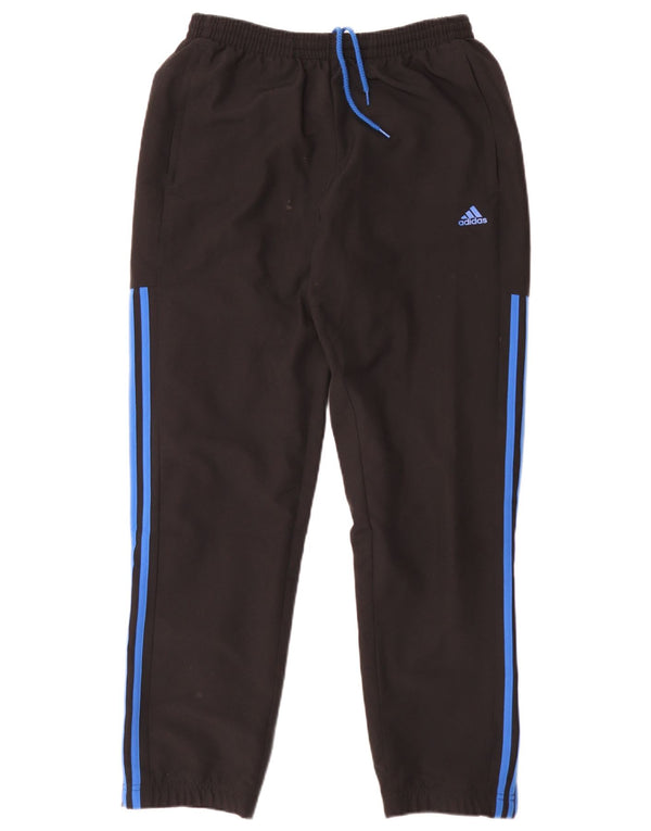 Adidas Mens Tracksuit Trousers Joggers Medium Black Polyester