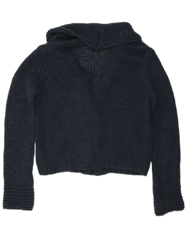 Marks & Spencer Damen-Cardigan-Pullover UK 16 Large Marineblau meliert