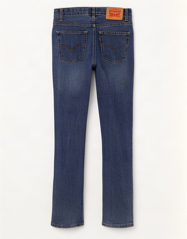 Blugi Levi's Boys 511 Slim 11-12 ani W24 L28 Blue Bumbac