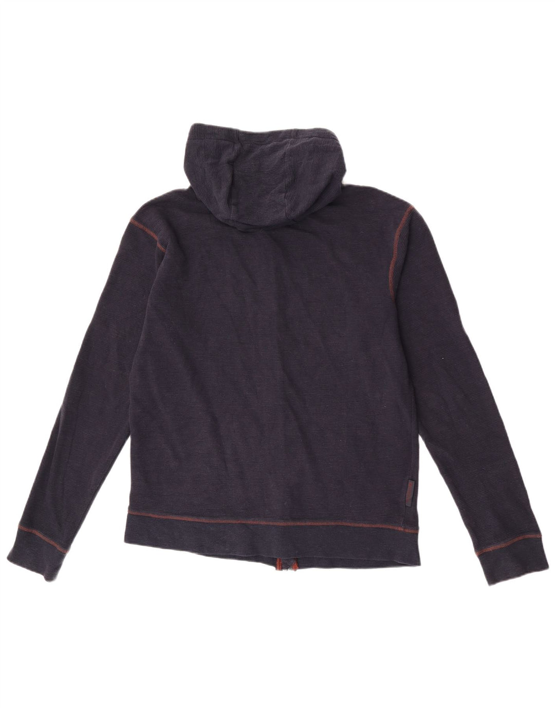 Mountain Warehouse Mens Zip Hoodie Sweater Medium Navy Blue Cotton