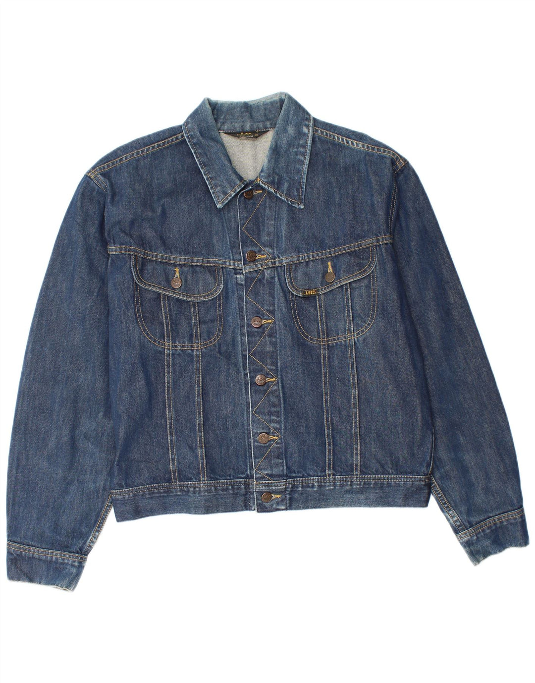 Lee Herre denimjakke UK 42 XL Blå Bomuld