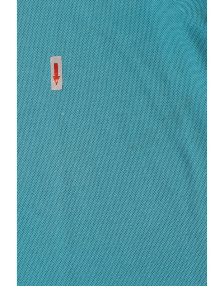Nike Mens Polo Shirt XL Blue Cotton