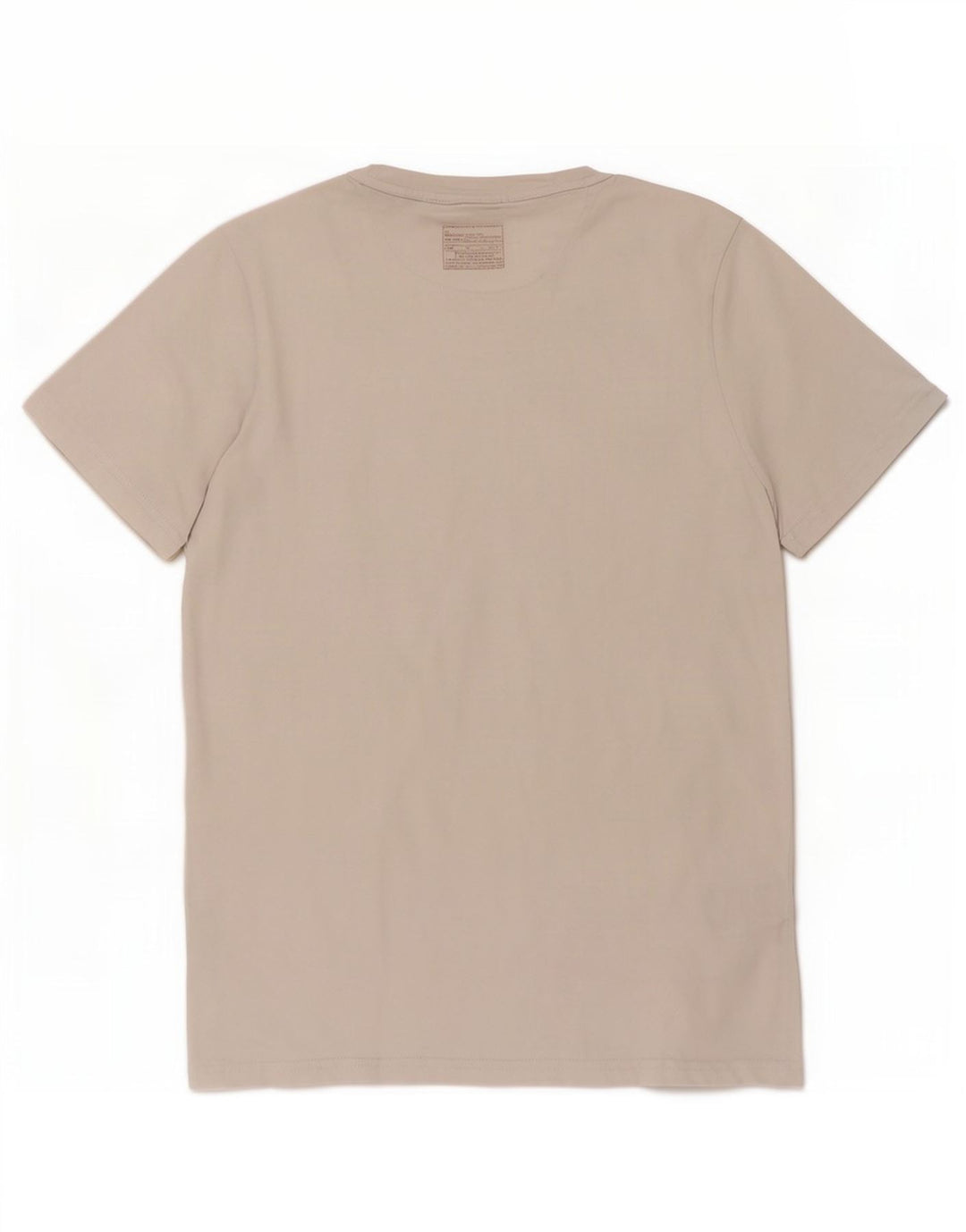 Ellesse Homme T-Shirt Graphique Haut Large Blanc Coton