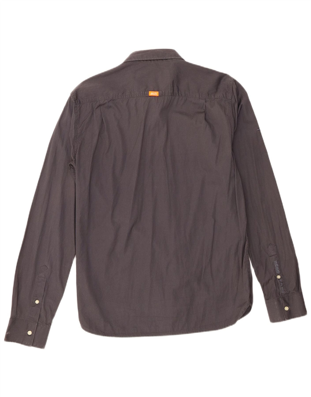 Superdry Chemise Homme Large Gris Coton