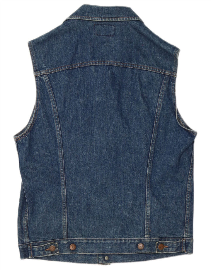Spitfire Chaleco vaquero para hombre UK 38 Medium Azul marino