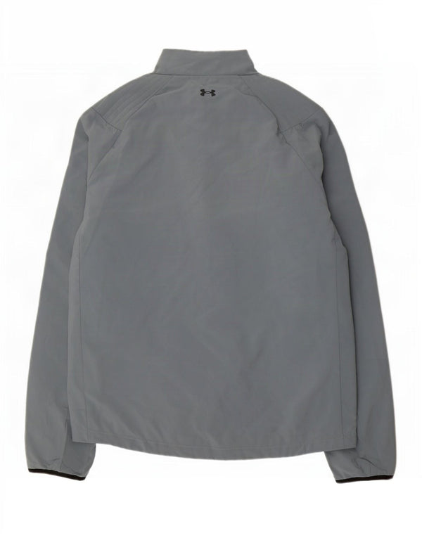 Under Armour Veste de survêtement Cold Gear Homme Gris Taille L Polyester