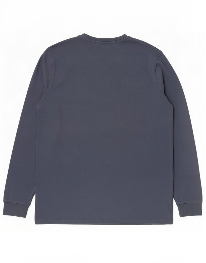 Top manica lunga da uomo Marks & Spencer 2XL cotone blu