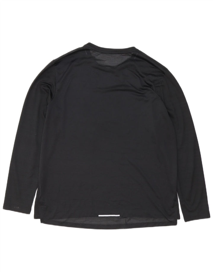 NIKE Mens Dri Fit Top Long Sleeve XL Black