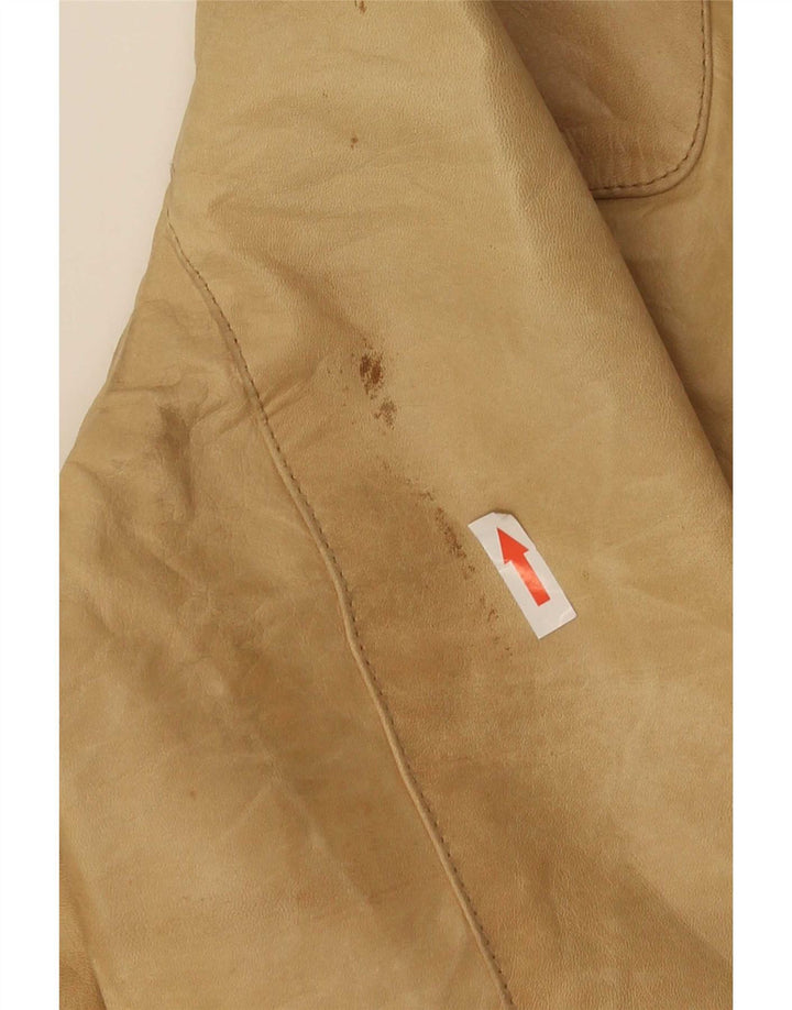 Conbipel Γυναικείο Δερμάτινο Μπουφάν IT 44 Medium Beige