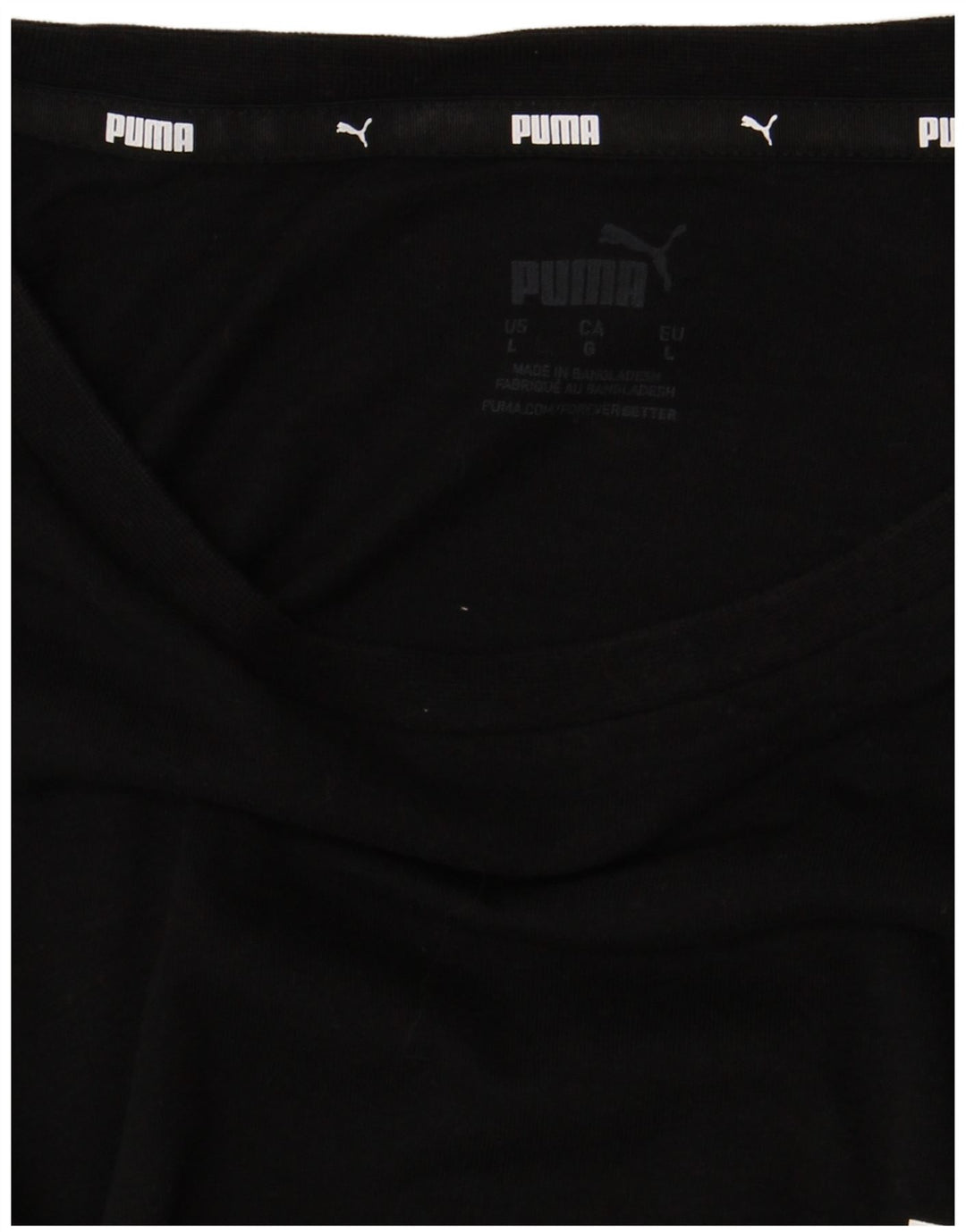 Puma Herren T-Shirt mit Grafik, Größe L, Schwarz