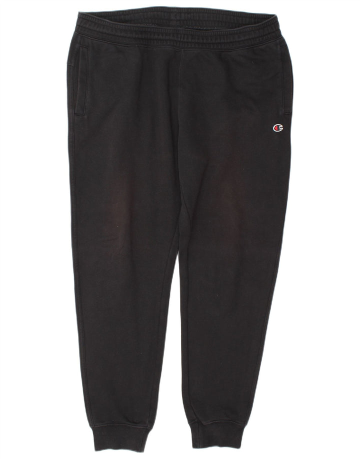 Champion Mens Tracksuit Trousers Joggers XL  Black