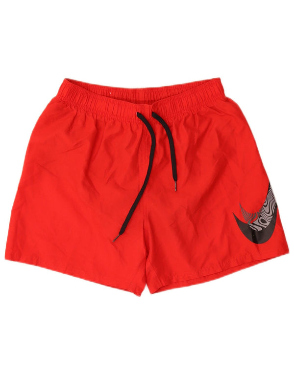 Nike Mens Graphic úszónadrág közepes piros poliészter