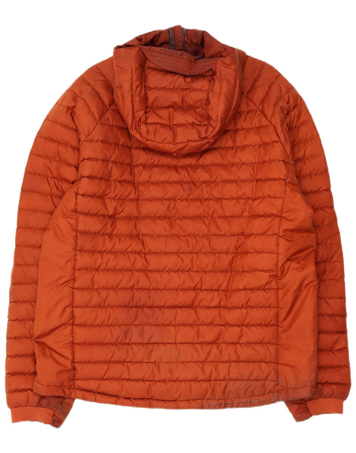 North Ridge Herren-Jacke mit Kapuze, gepolstert, UK 40, Größe L, braun, Polyester