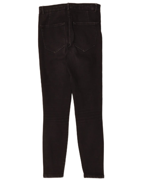 Zara Dame Skinny Jeans EU 40 Medium W30 L27 Sort