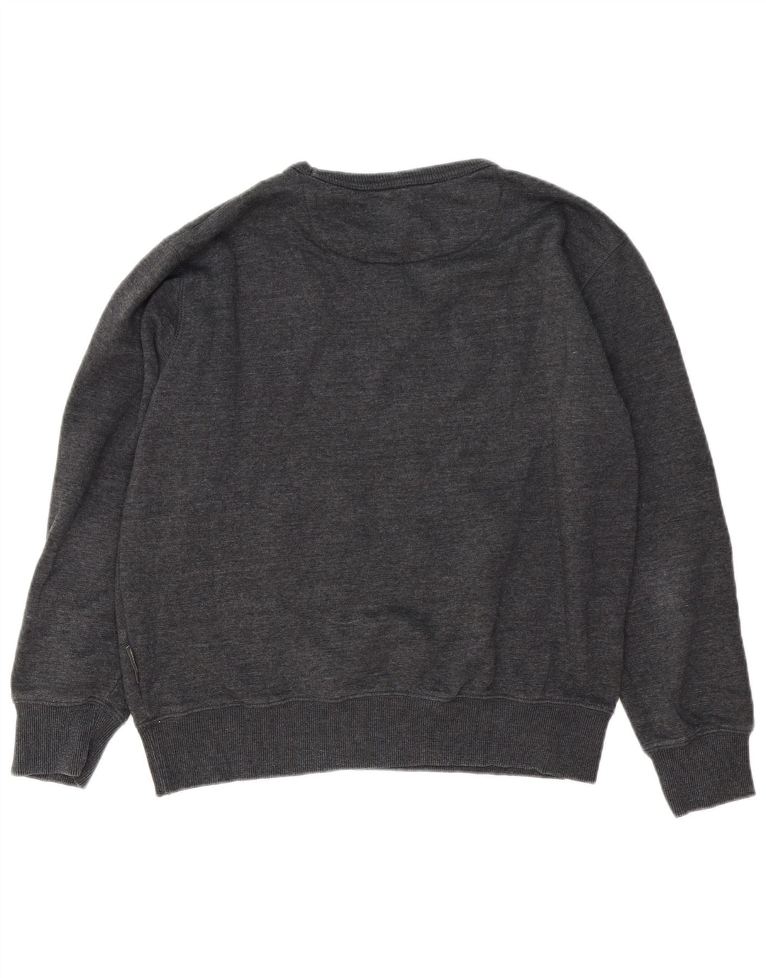French Connection Mens Sweatshirt Jumper Large Grey Cotton