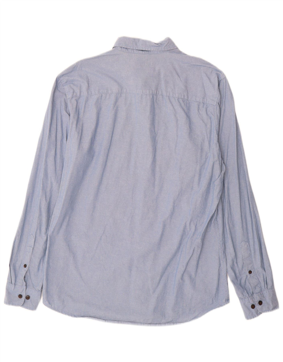 Jack & Jones Mens Shirt Large Blue Cotton