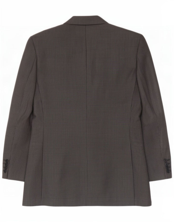 Marks & Spencer Herren-Kurzblazer, Gr. 38, mittleres Marineblau, geometrisch