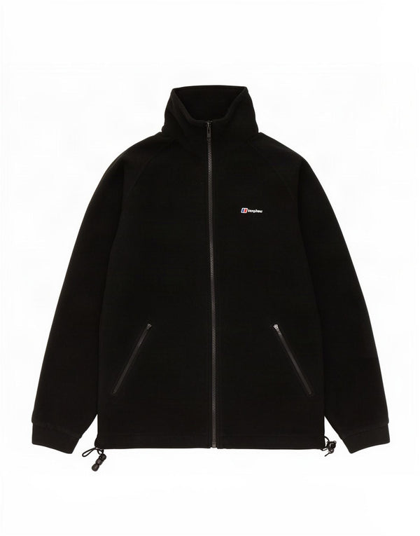 Женская флисовая куртка Berghaus UK 16, большая черная, полиэстер