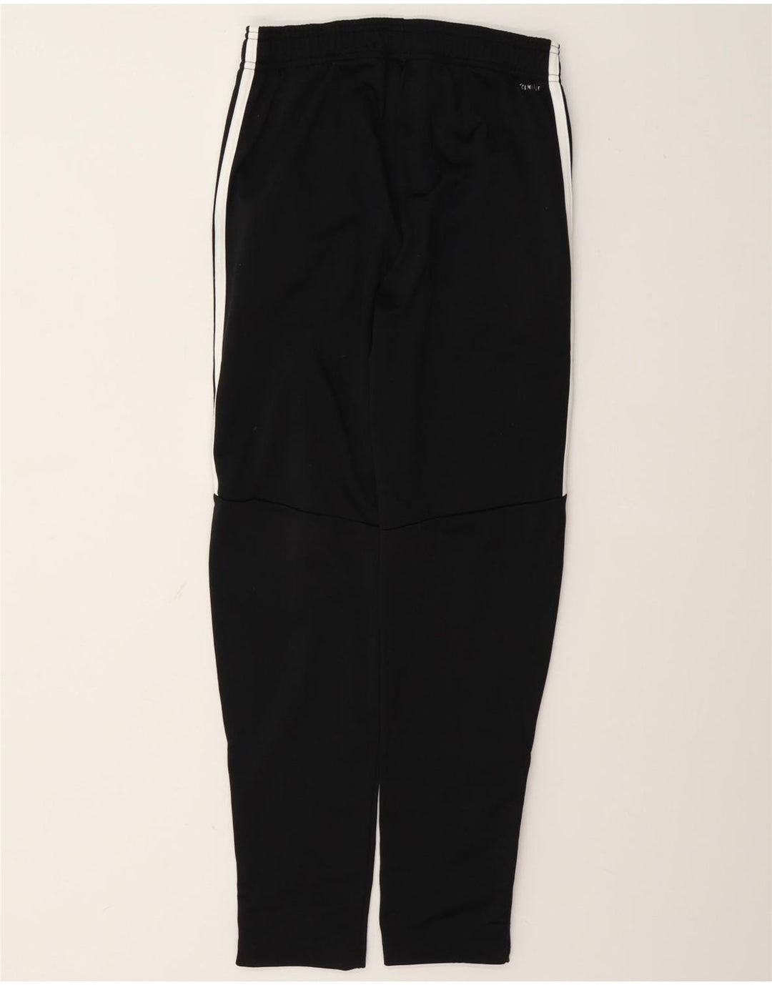 Adidas Boys Climalite Tracksuit Trousers 11-12 Years Black Polyester