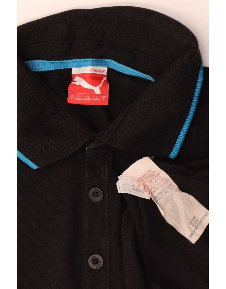 Puma herre poloshirt lille sort bomuld