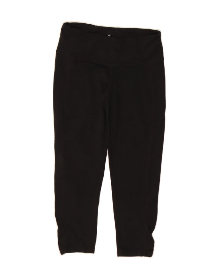 ATHLETA Womens Capri Leggings UK 6 XS  Black Nylon Vintage Athleta and Second-Hand Athleta from Messina Hembry 