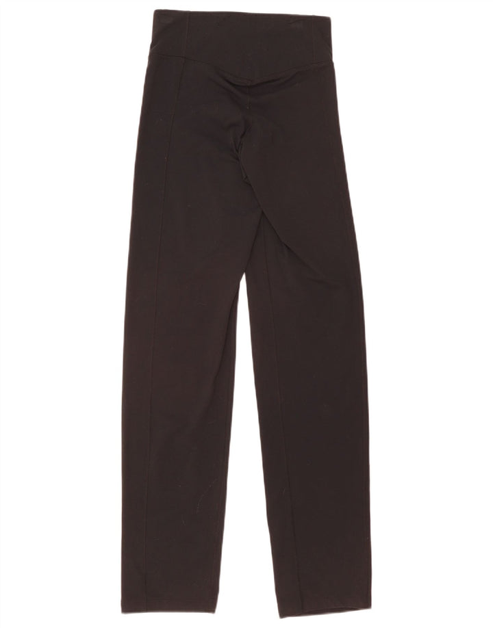 Nike Womens Dri Fit Leggings UK 8 Small  Black Nylon