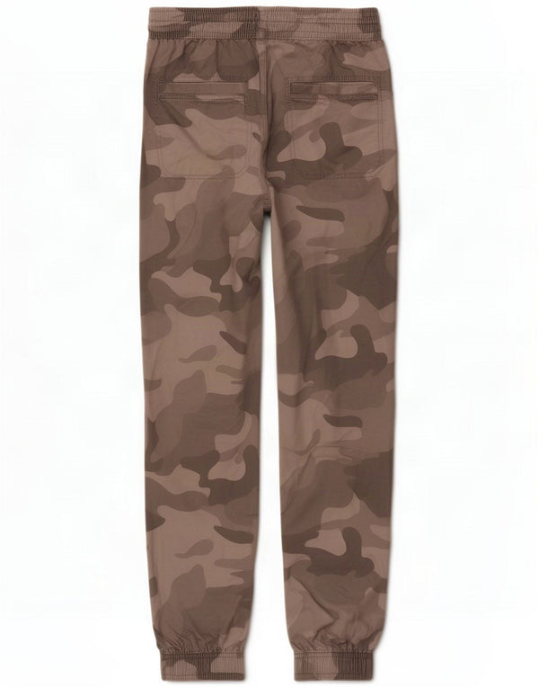 Hollister Womens Joggers Casual Trousers Small W27 L27 Grey Camouflage
