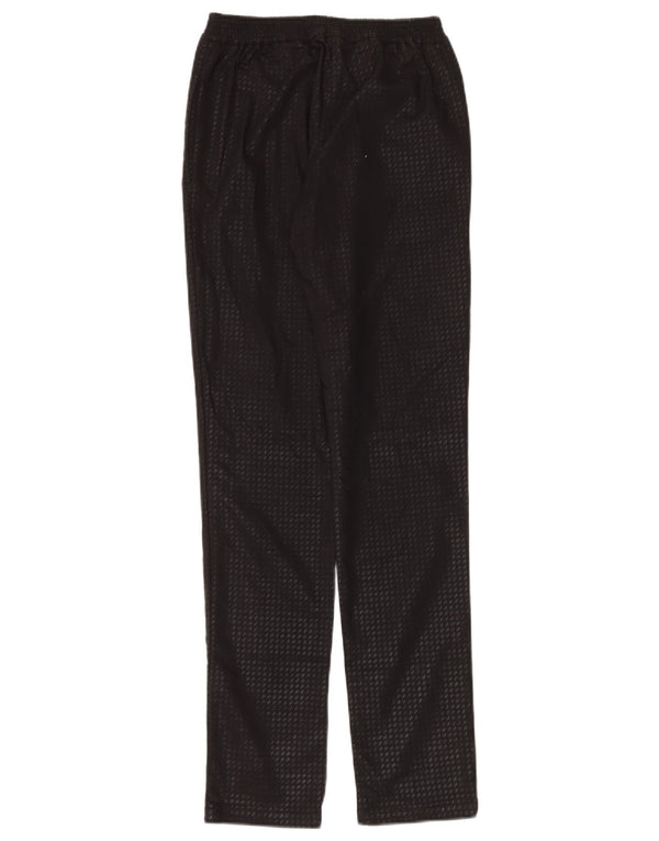 Armani Damen Slim Freizeithose W34 L32 Schwarze Baumwolle