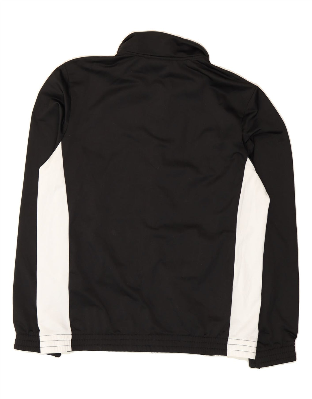 LOTTO Womens Tracksuit Top Jacket UK 18 XL Black Colourblock Polyester Vintage Lotto and Second-Hand Lotto from Messina Hembry 