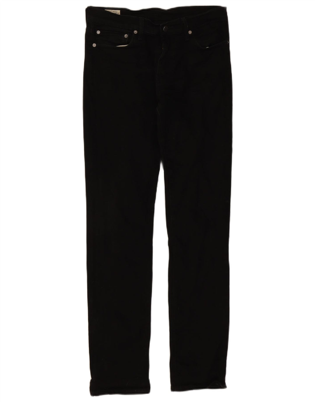 Jeans slim da uomo Levi's W32 L34 cotone nero