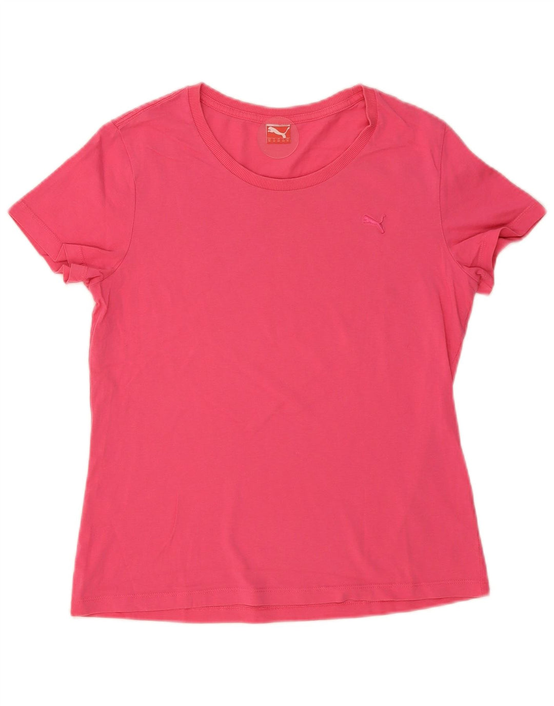 Puma Womens T-Shirt Top UK 16 Large Pink