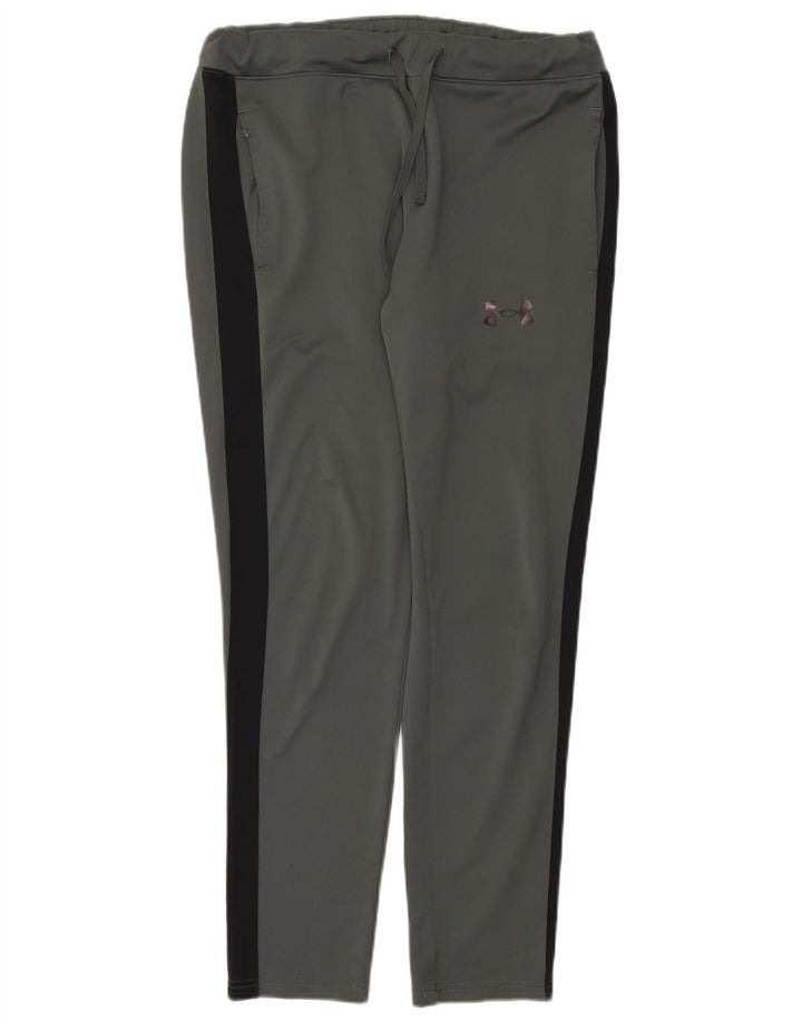 Under Armour Pantalon de Survêtement Homme Gris Moyen Colourblock