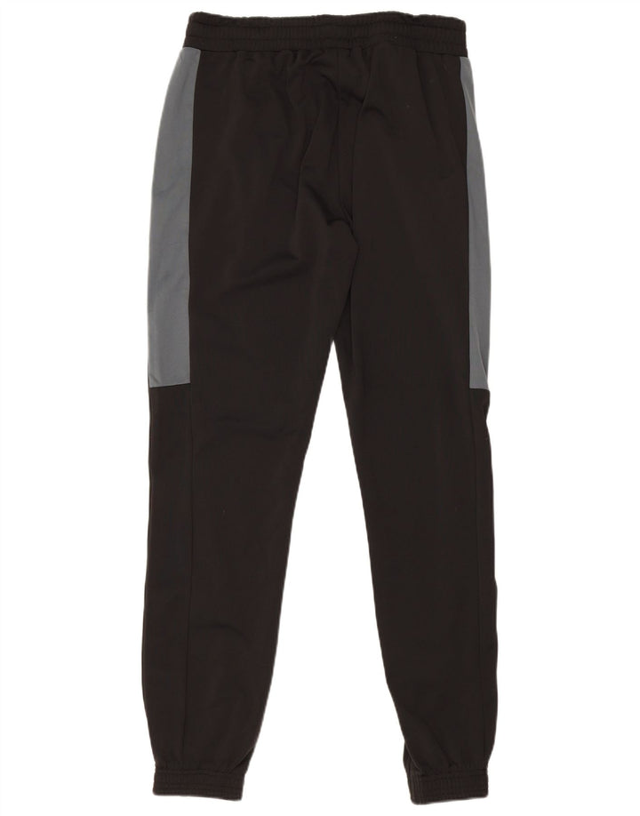 Puma Mens Tracksuit Trousers Joggers Medium Black Colourblock Polyester
