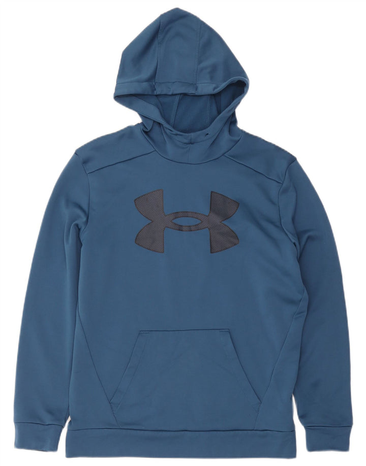 Under Armour Mens Graphic Hoodie Jumper Pequeno Azul Poliéster