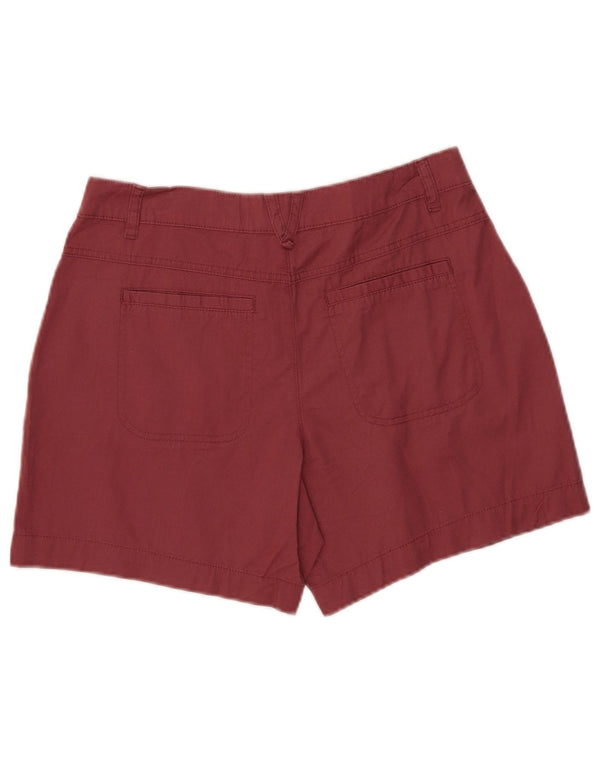 Mountain Warehouse Dame Chino Shorts UK 10 Small W30 Red Bomuld