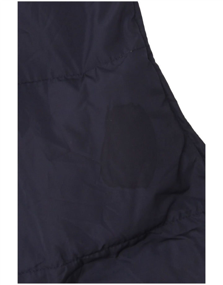 Crew Clothing Mens Padded Gilet UK 38 Medium Navy Blue Polyester
