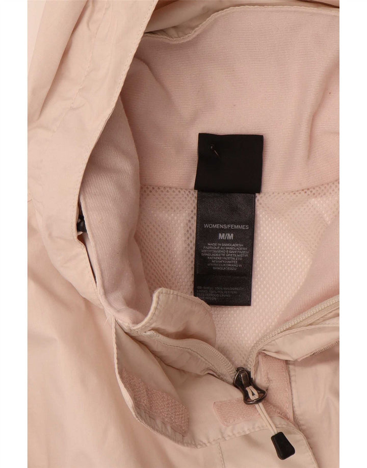 The North Face Damen-Regenjacke mit Kapuze, UK 14, mittelrosa, Polyester