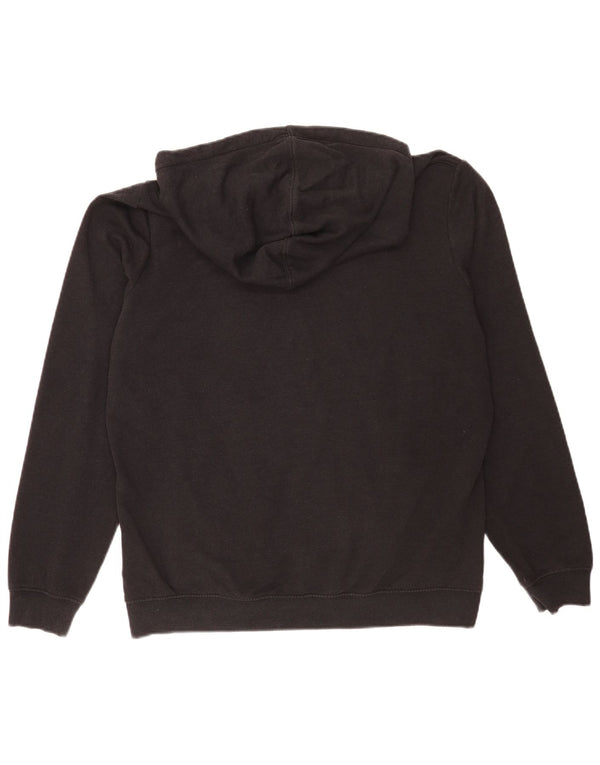 Felpa con cappuccio e zip Nike da donna XL in cotone nero