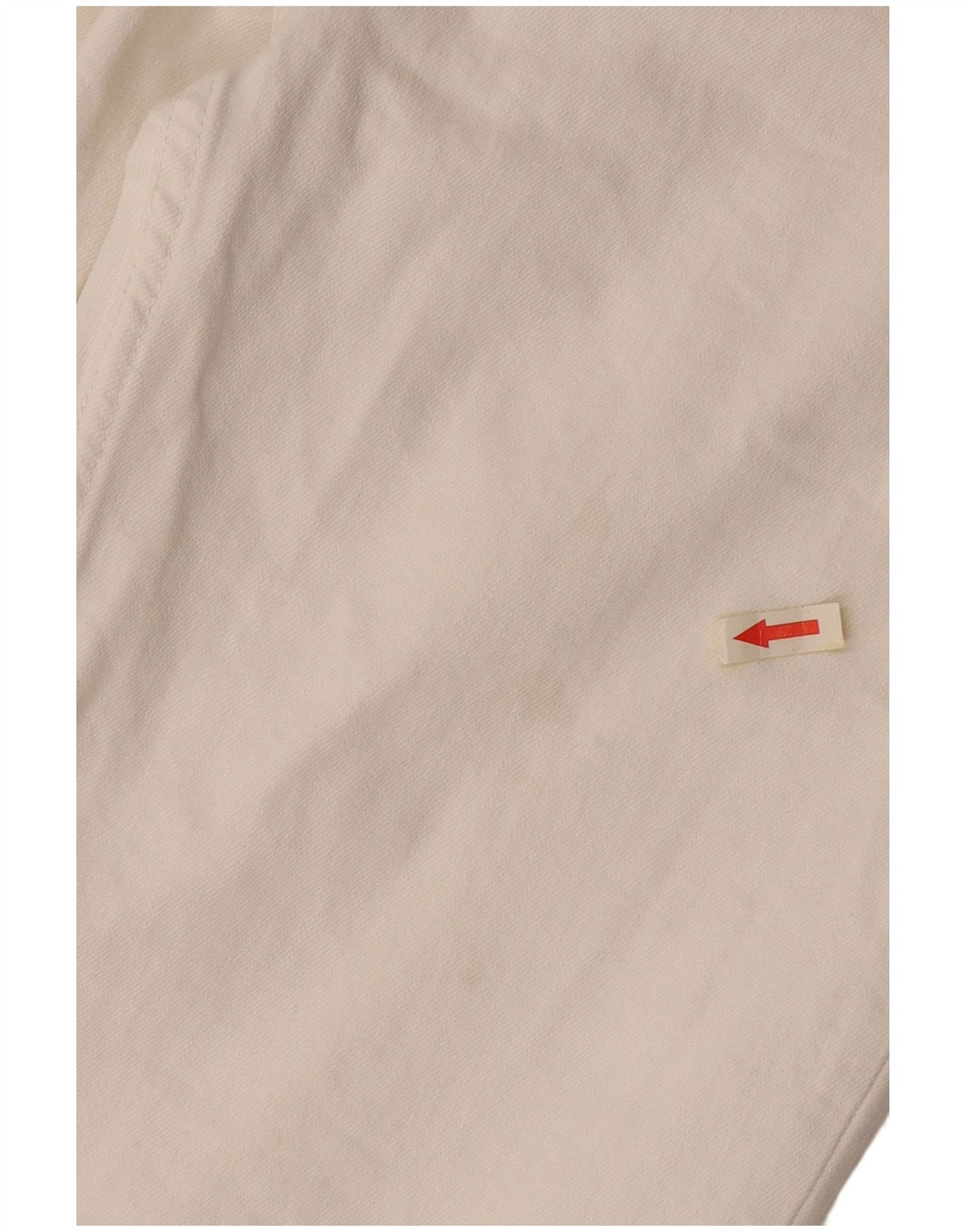 Massimo Dutti Dame Straight Jeans EU 40 Medium W30 L26 Hvid Bomuld