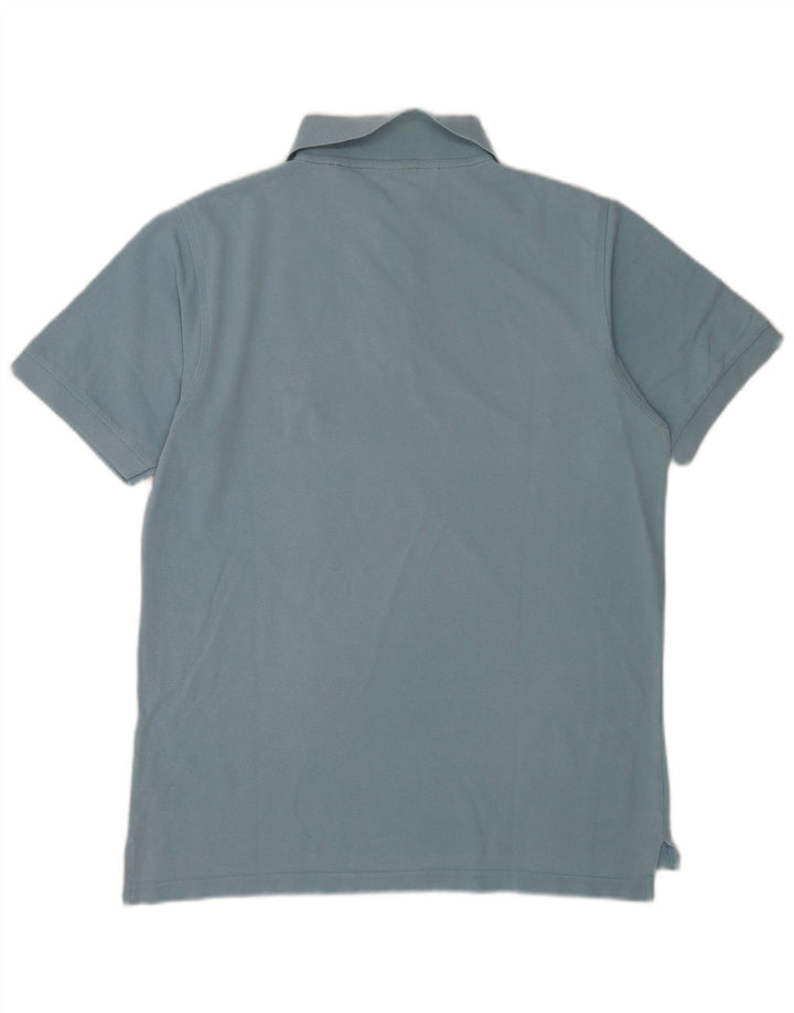 Trussardi Jeans Mens Polo Shirt Medium Blue