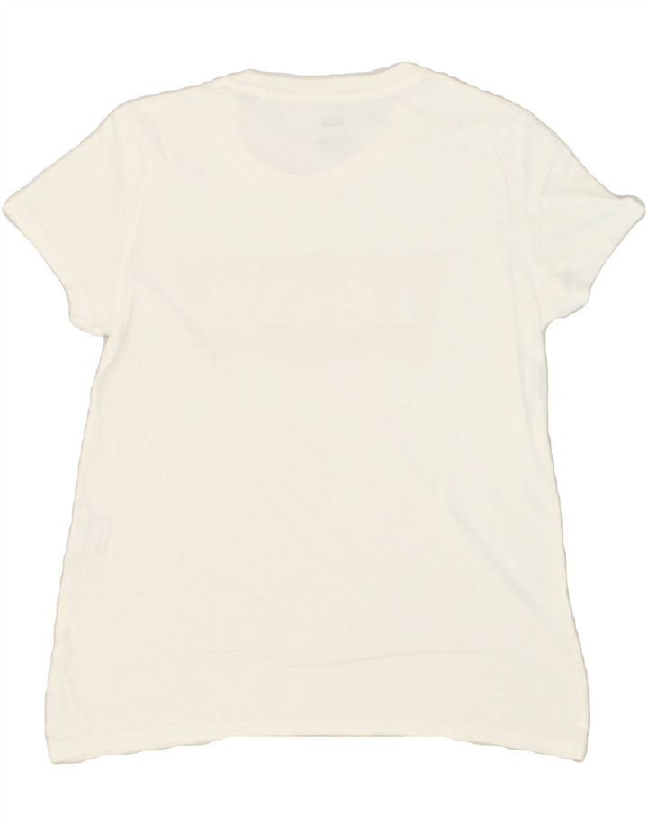 LEVI'S Womens Graphic T-Shirt Top XS White | Vintage Levi's | Thrift | Second-Hand Levi's | Used Clothing | Messina Hembry 