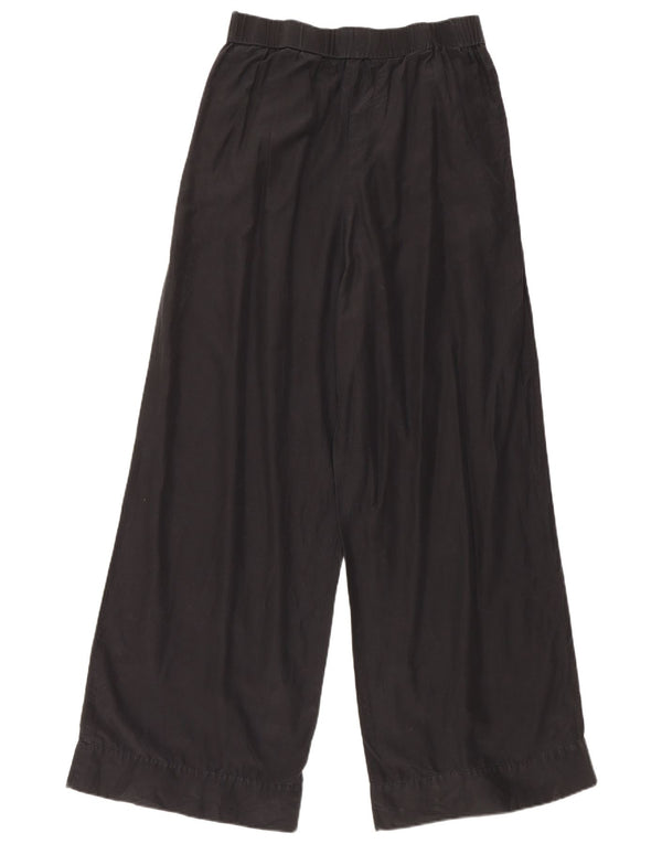 Cos Pantalon décontracté jambe large femme W30 L30 coton noir